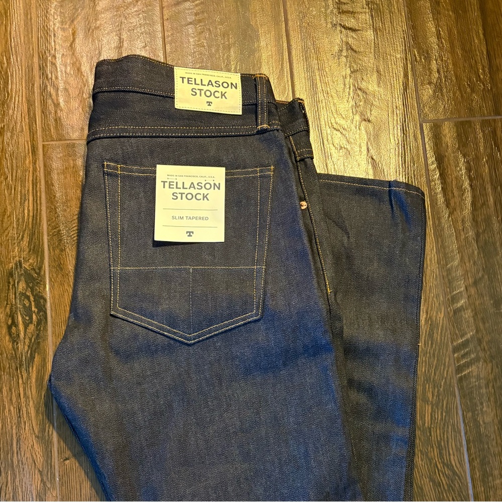 Tellason Stock 36W Cone Denim jeans